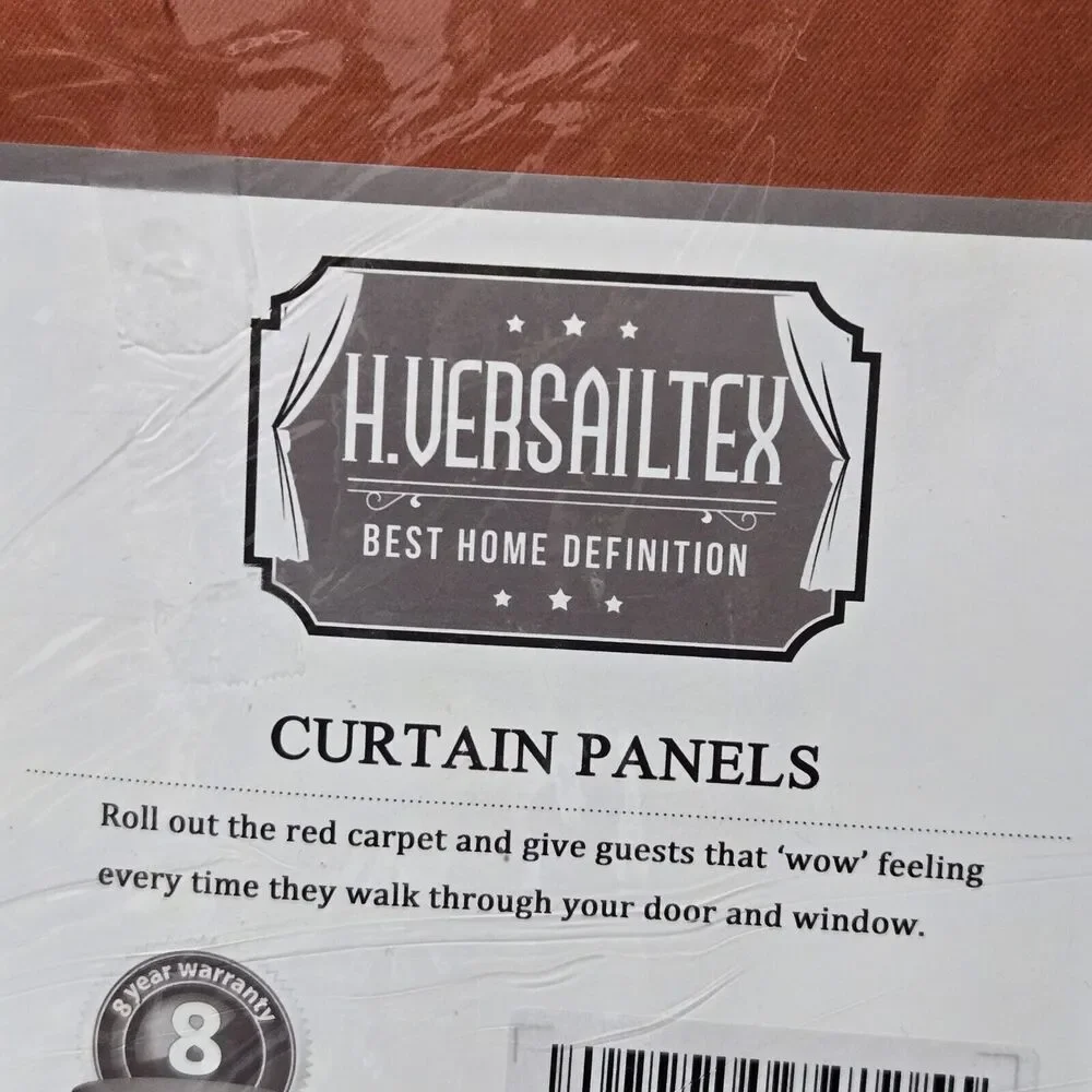 H. Versailtex‎ Curtain Panels Beige 52